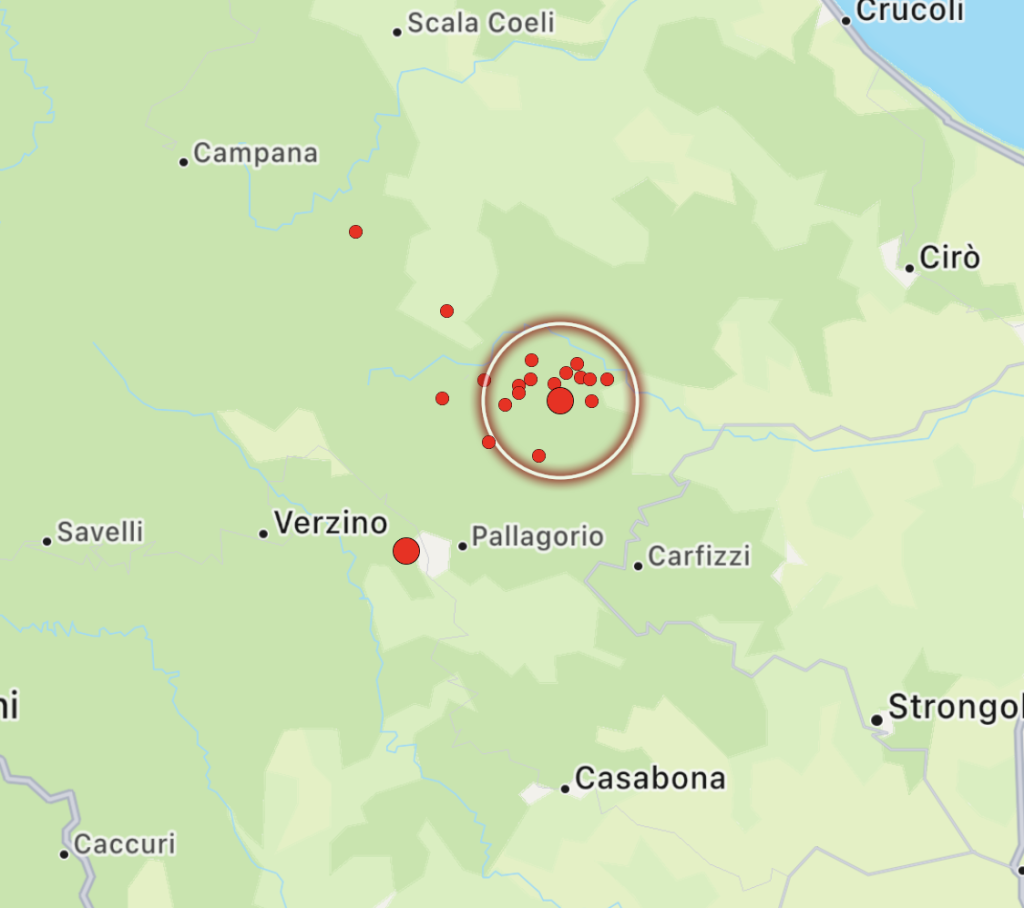 terremoto calabria