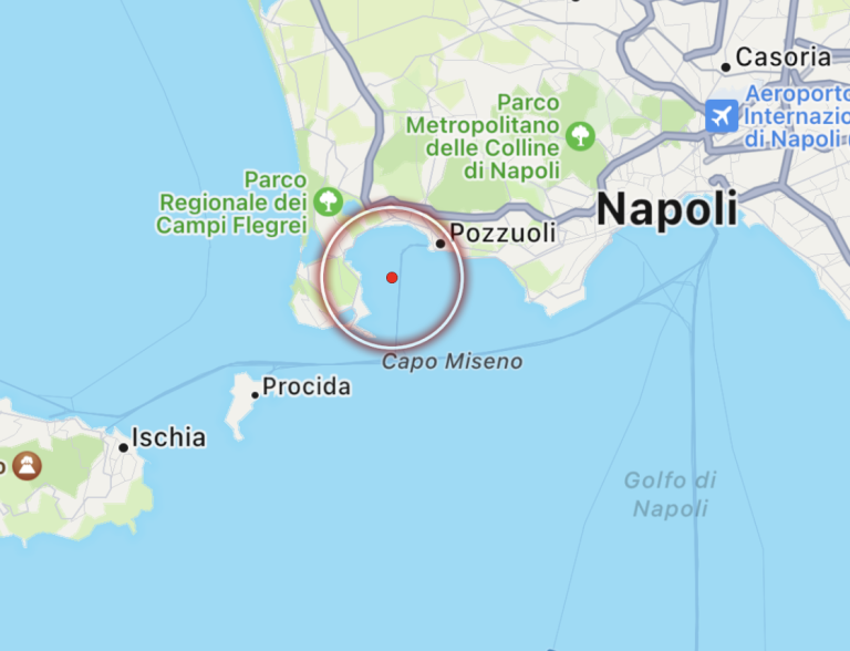 terremoto campi flegrei 20 maggio 2022