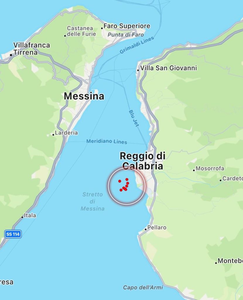 terremoto reggio calabria sciame sismico