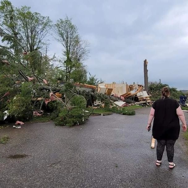 tornado Gaylord michigan