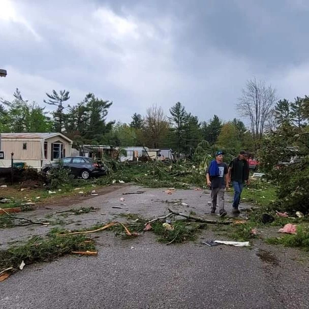 tornado Gaylord michigan