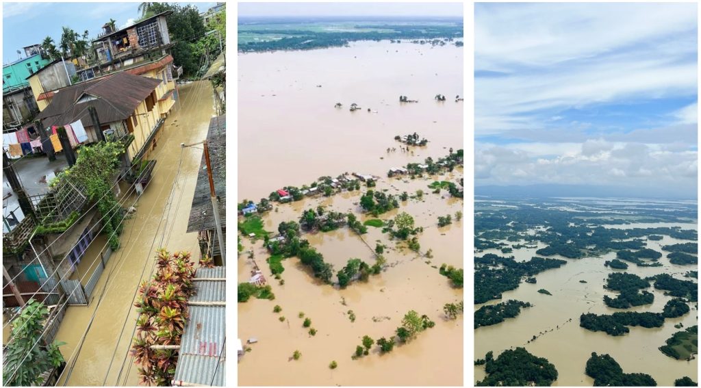 alluvione india assam