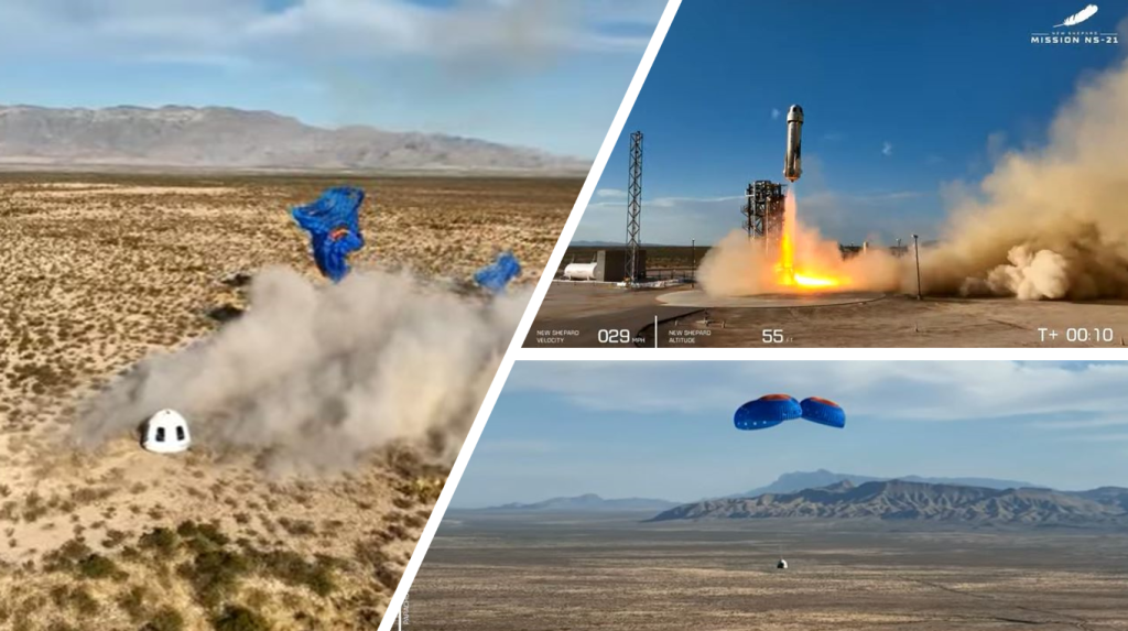 blue origin 5 volo