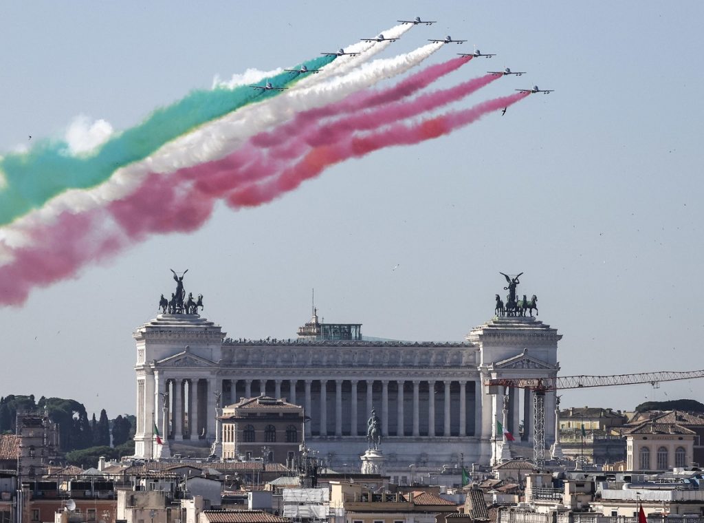 frecce tricolori festa repubblica