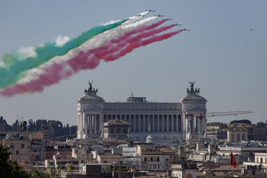 frecce tricolori festa repubblica