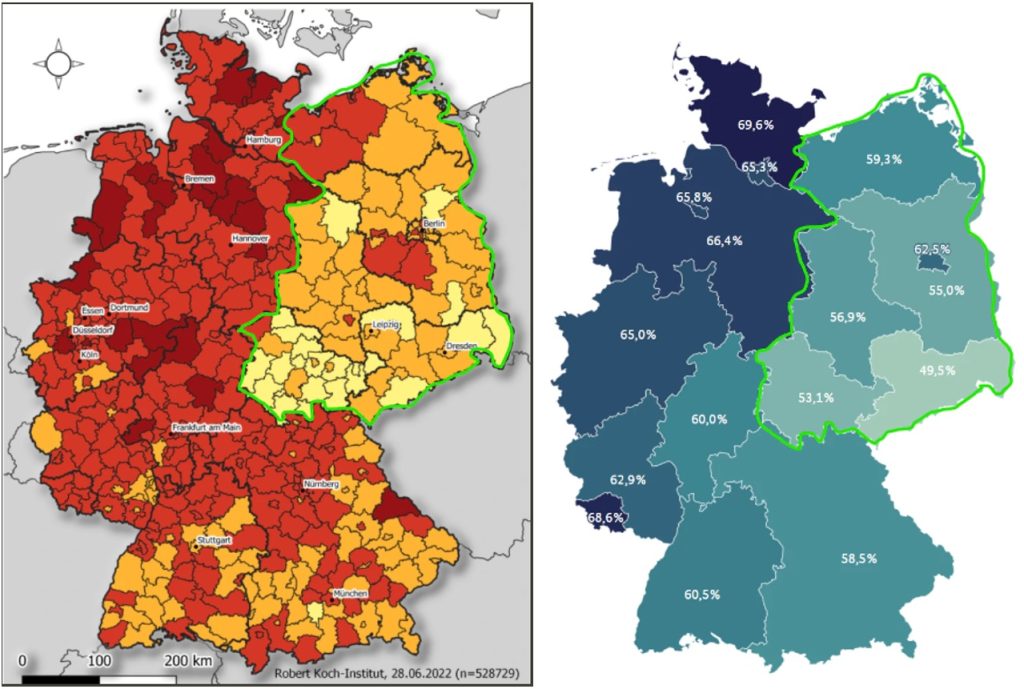 germania ondata omicron 5 vaccinati