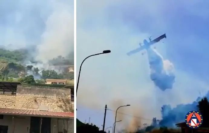 incendi campania