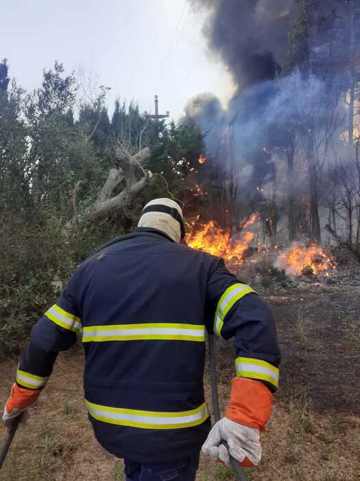 incendio lecce