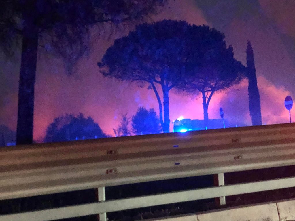 incendio ostia