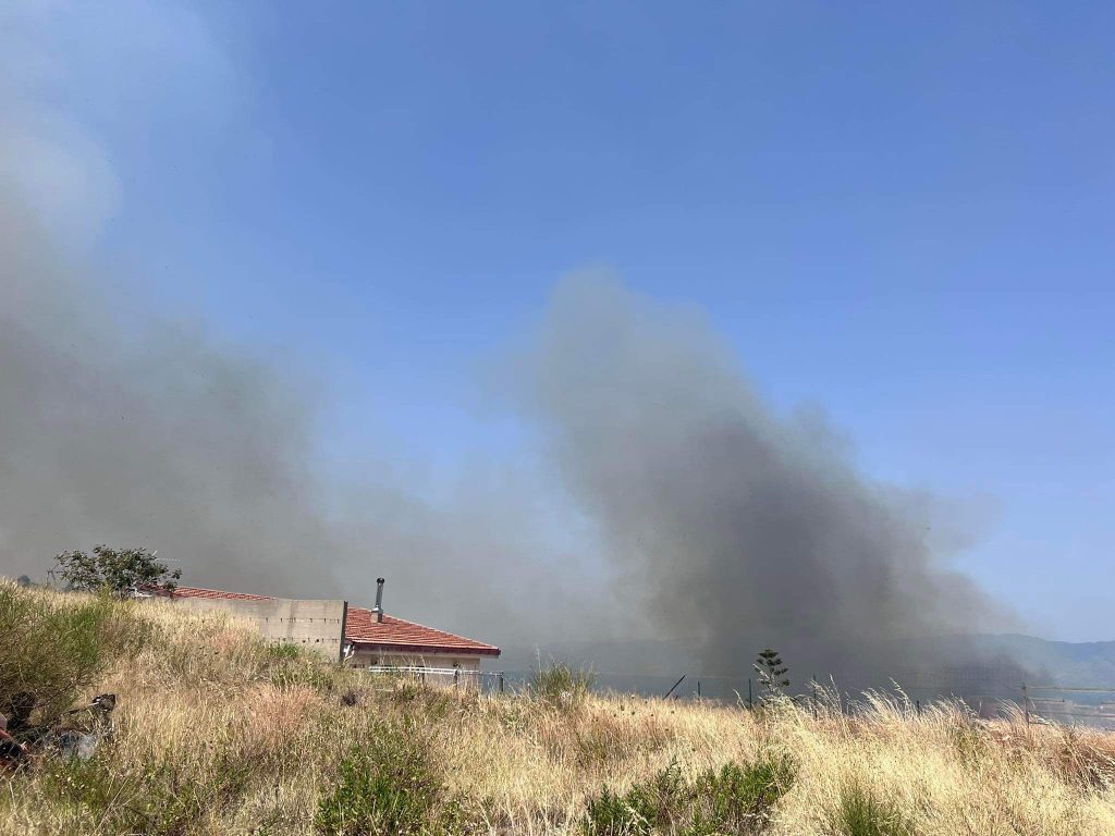 incendio reggio calabria