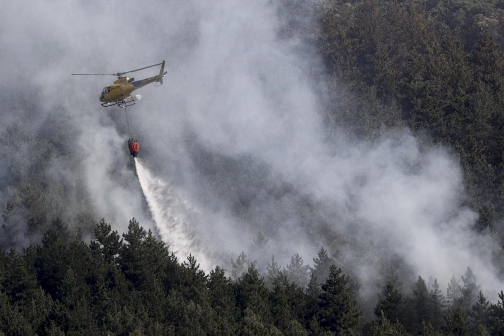 incendio spagna navarra