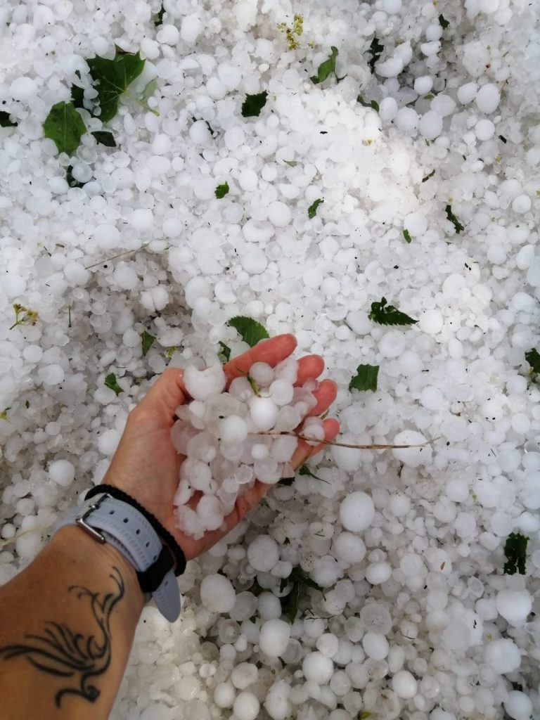 maltempo grandine limana veneto