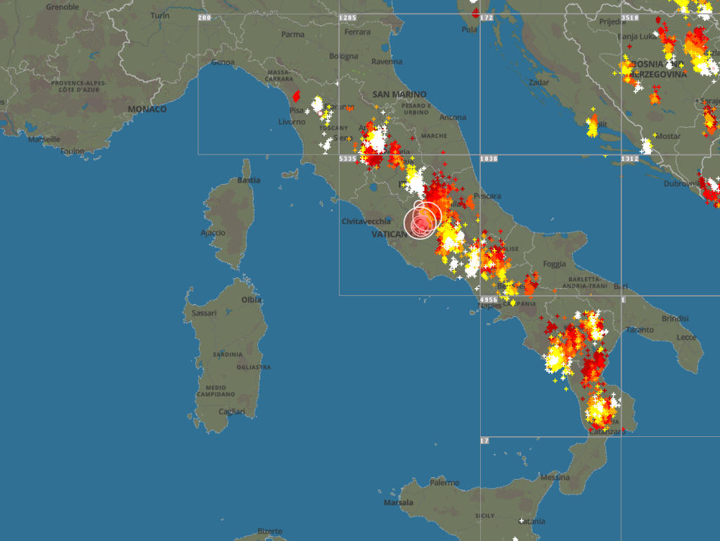 temporali italia 17 giugno 2022