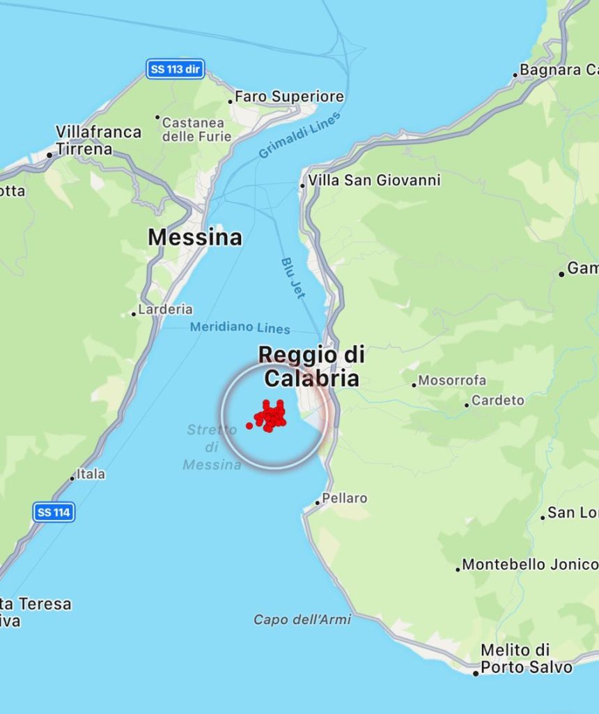 terremoto reggio calabria sciame sismico