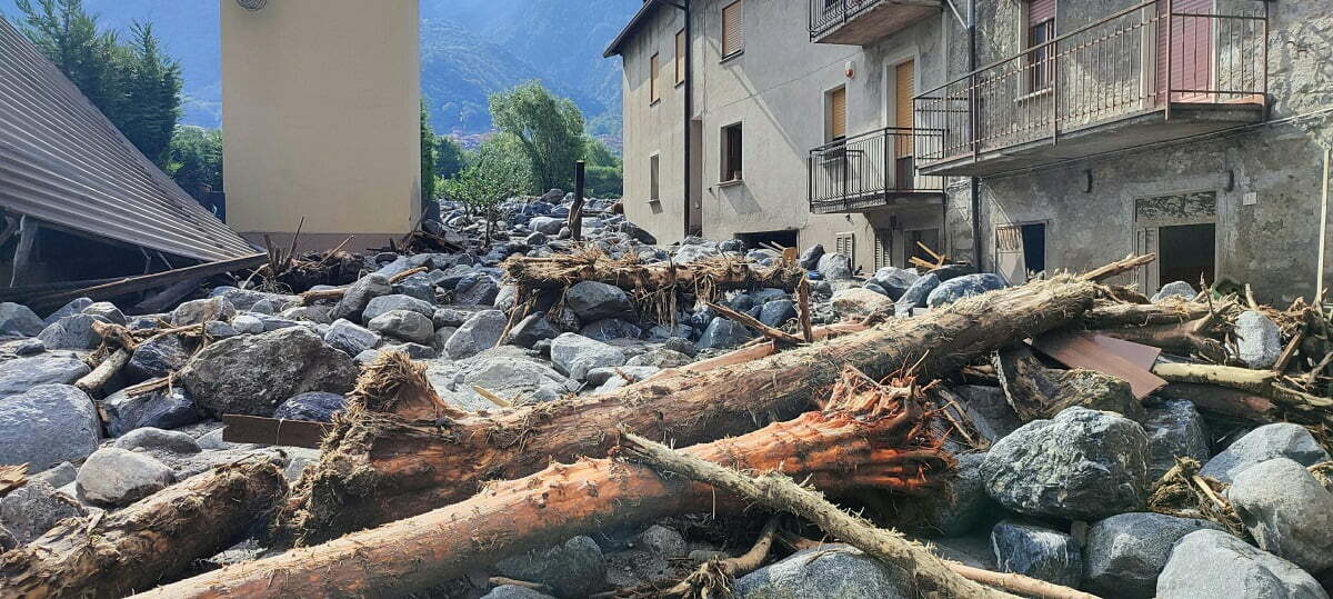 L'esondazione del torrente Re ha travolto il paese di Niardo