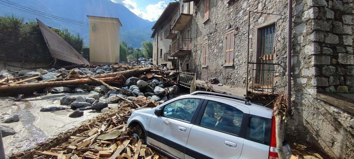 L'esondazione del torrente Re ha travolto il paese di Niardo