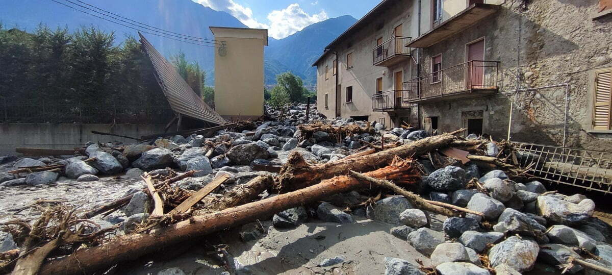 L'esondazione del torrente Re ha travolto il paese di Niardo