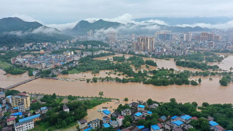 alluvione cina