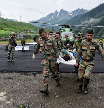 alluvione india kashmir