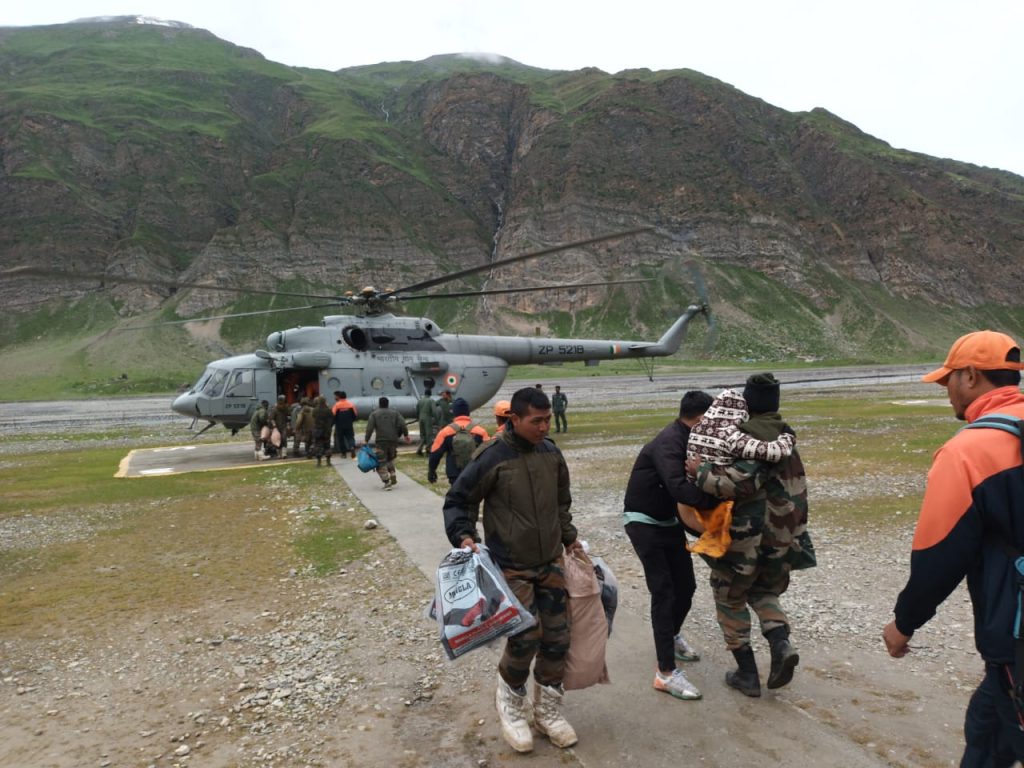 alluvione india kashmir