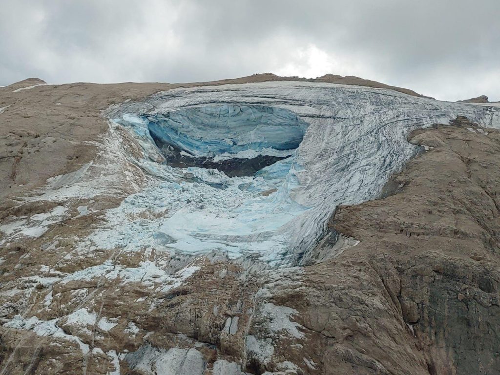 crollo seracco marmolada