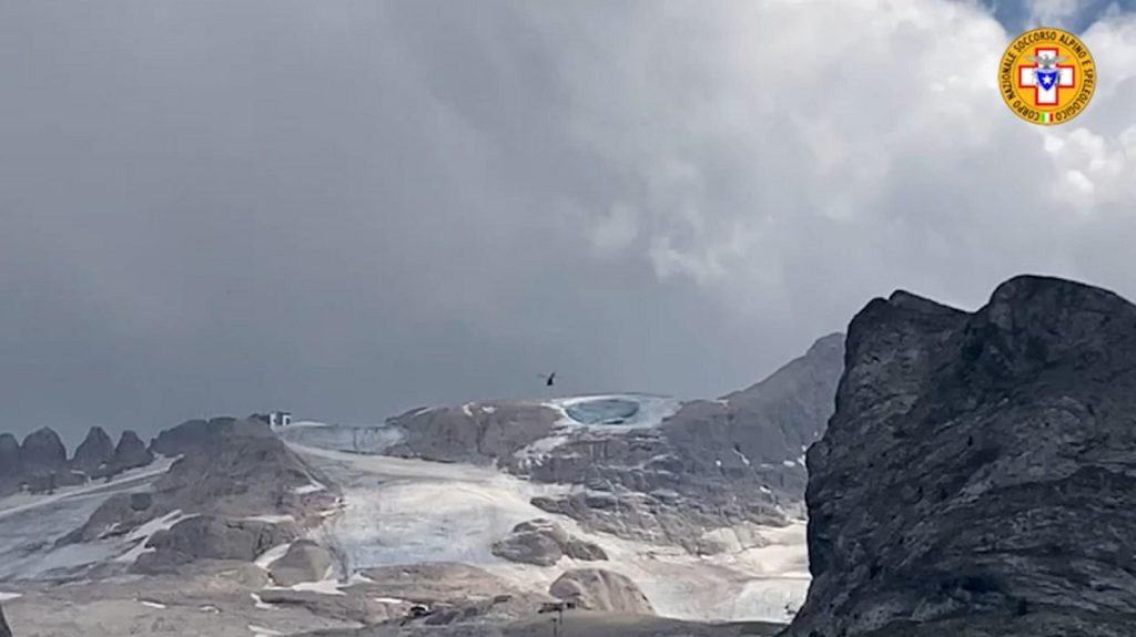 crollo seracco marmolada