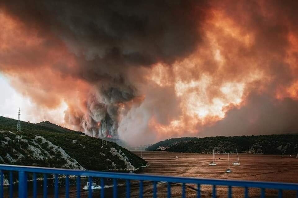 incendio croazia