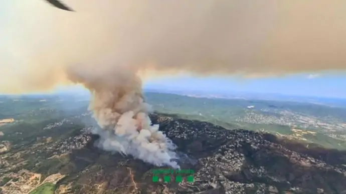 incendio girona spagna