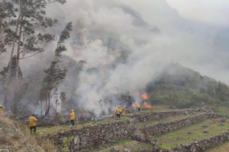 incendio machu picchu