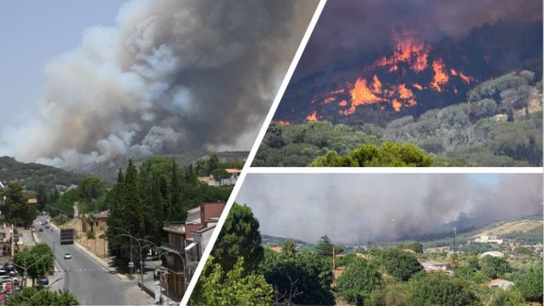 incendio piazza armerina sicilia