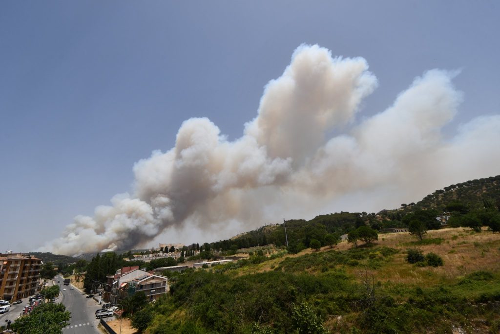 incendio piazza armerina sicilia