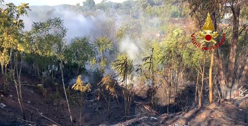 incendio roma