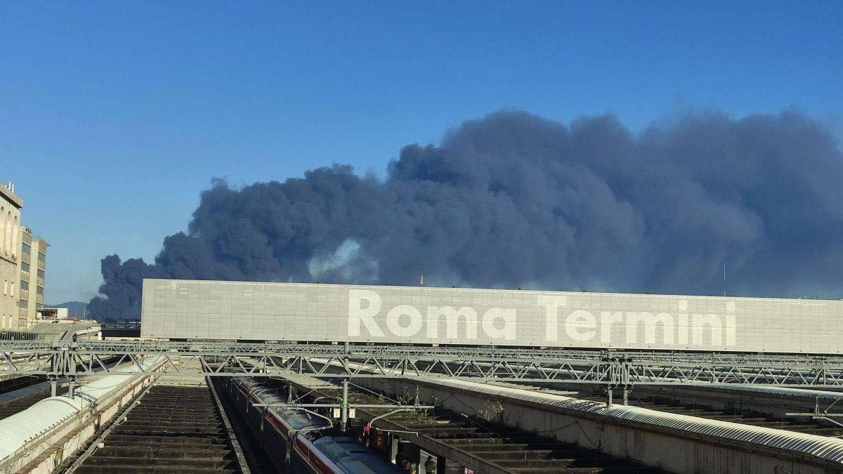 incendio roma