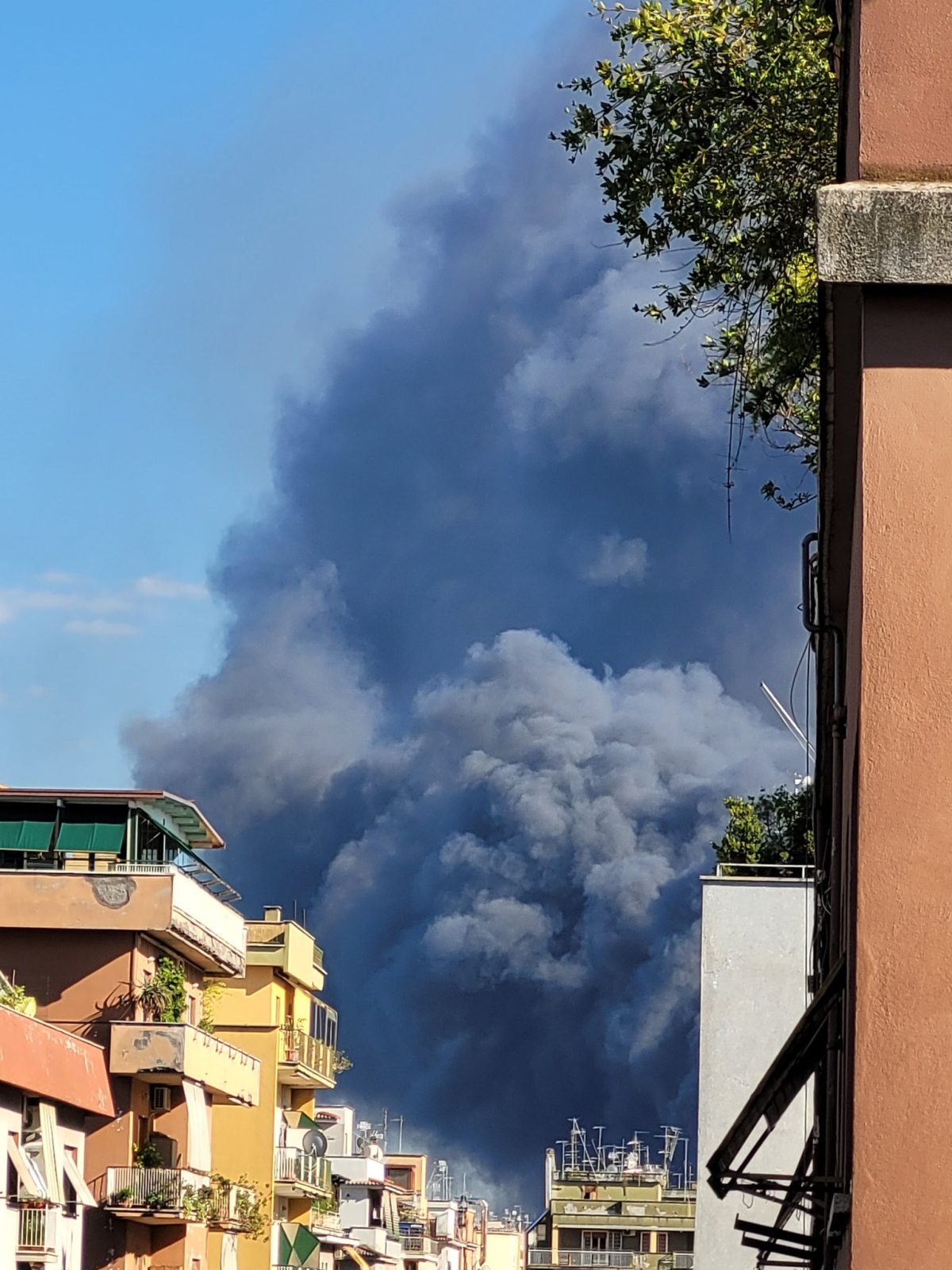 incendio roma