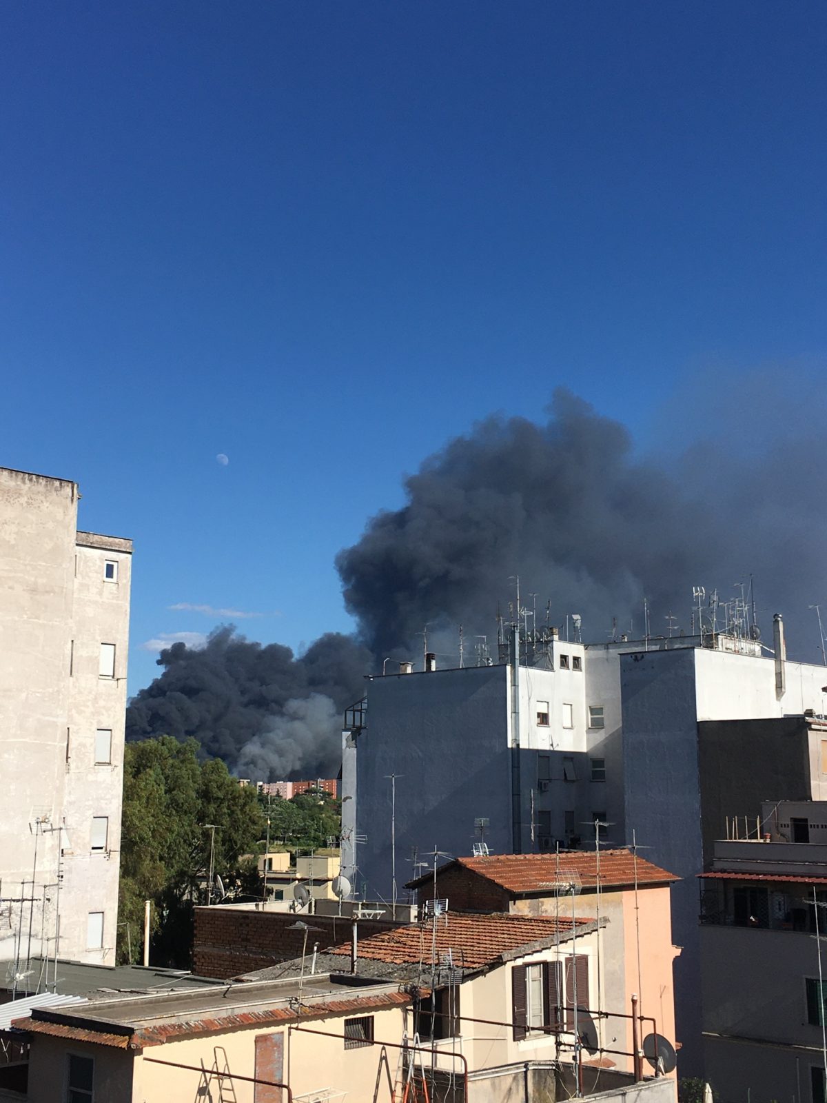 incendio roma