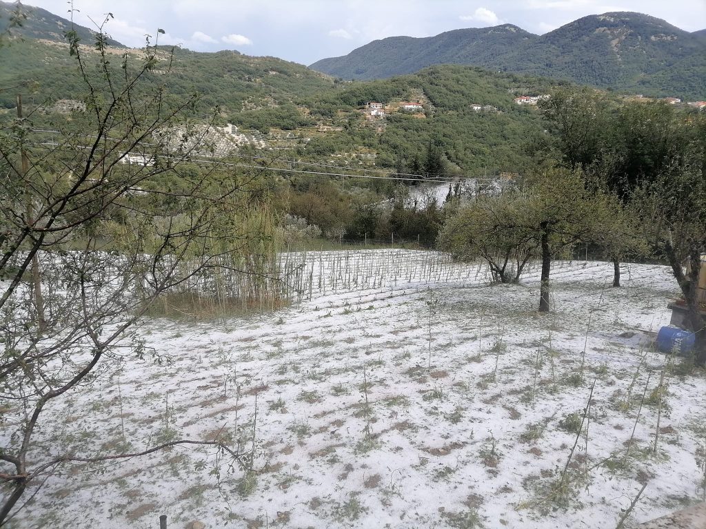 maltempo grandine longano molise