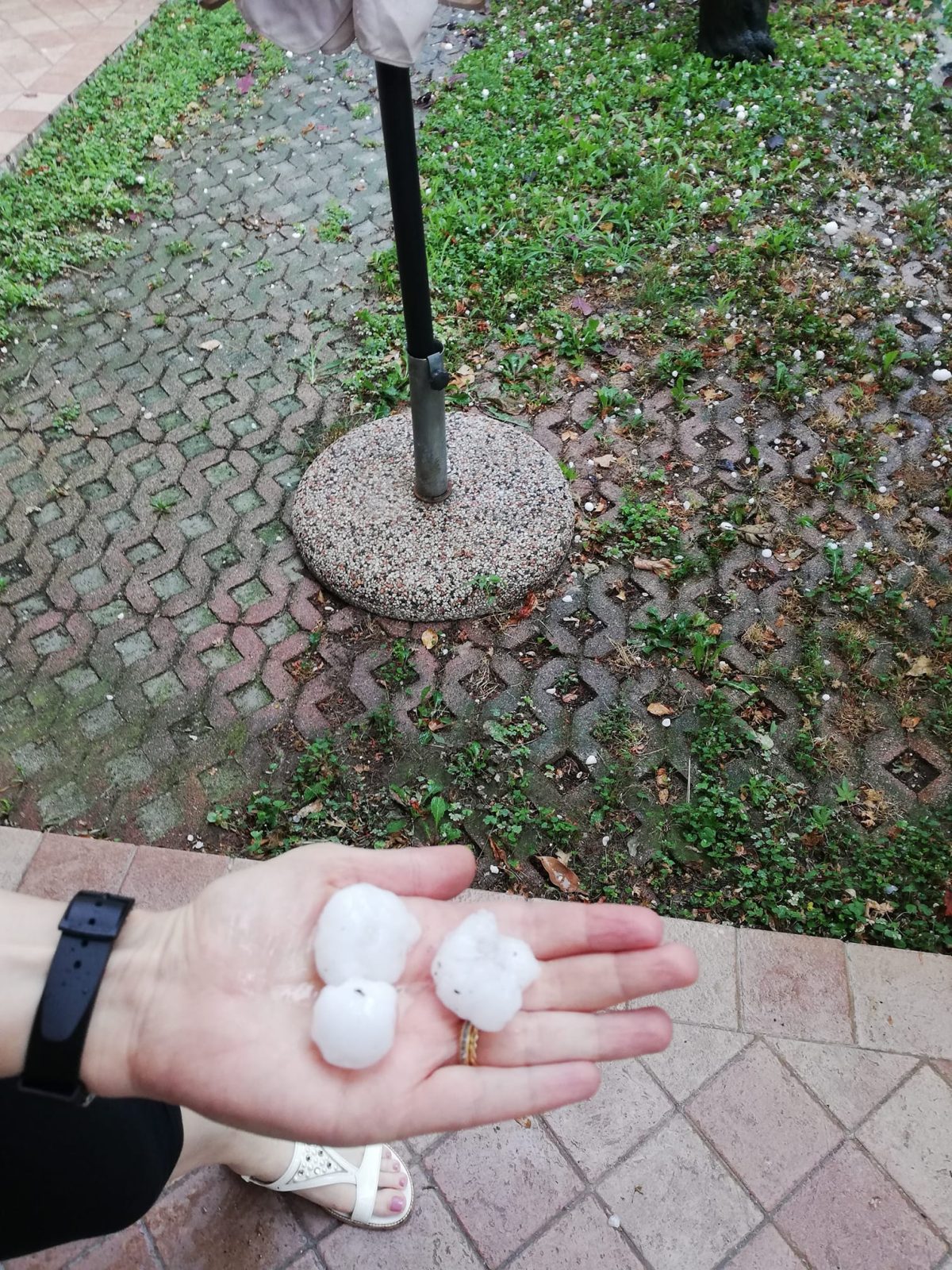 maltempo grandine rosà veneto