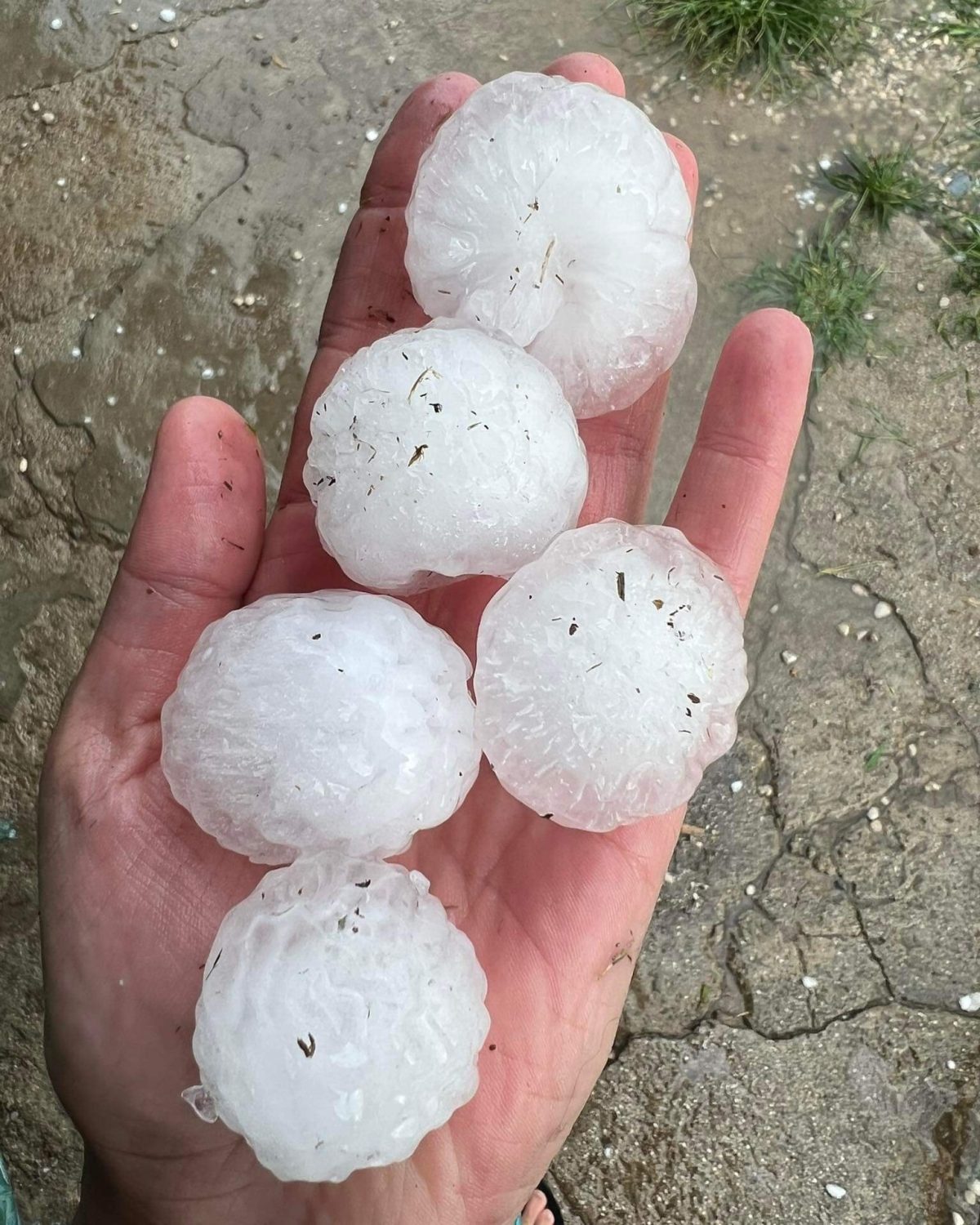 maltempo grandine rosà veneto