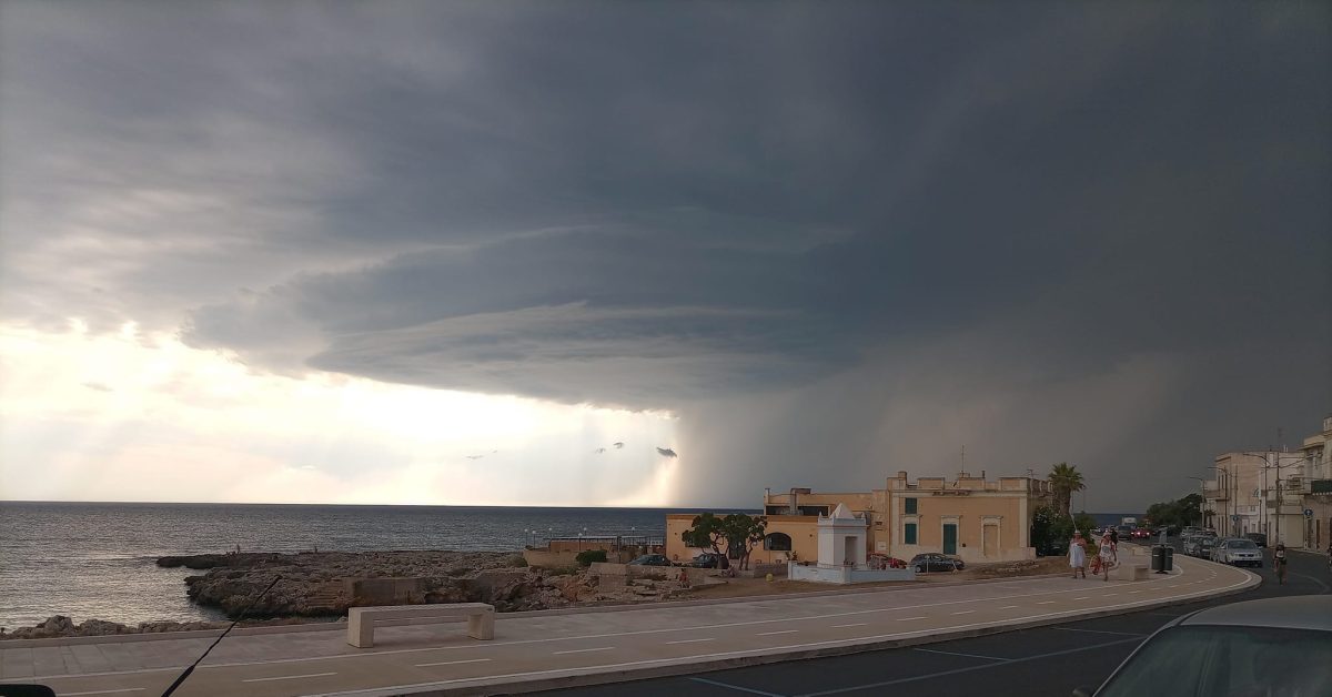 maltempo puglia santa maria al bagno