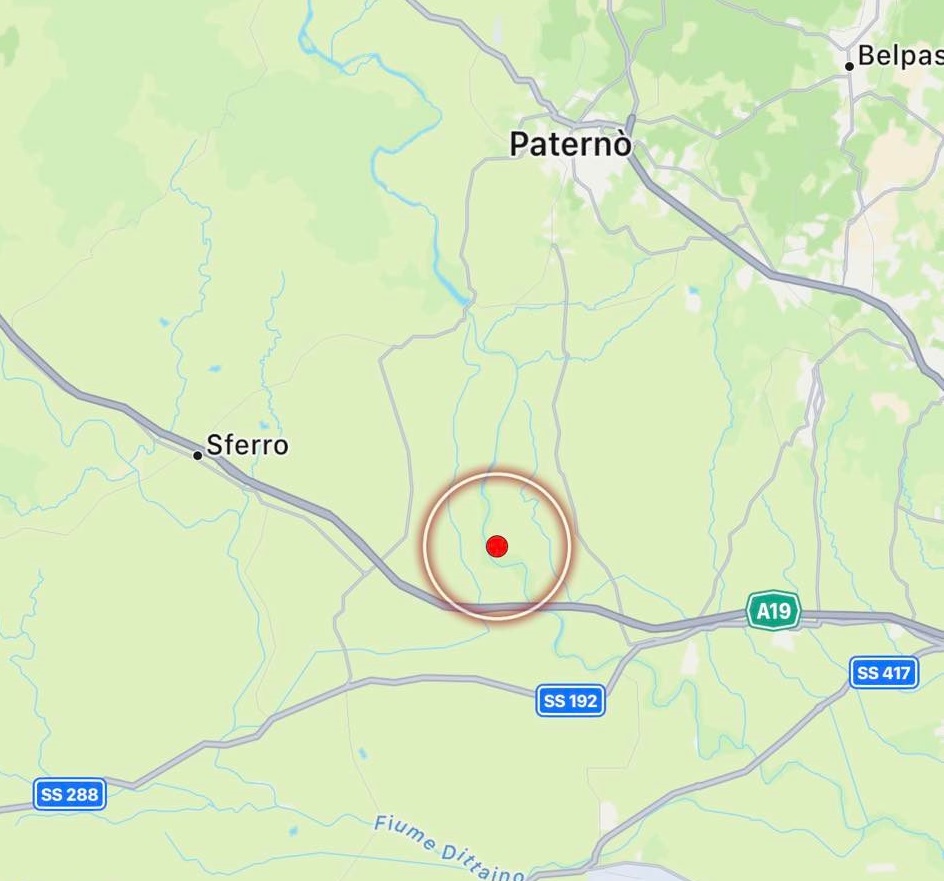 terremoto oggi catania