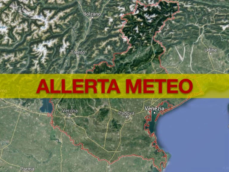 allerta meteo veneto