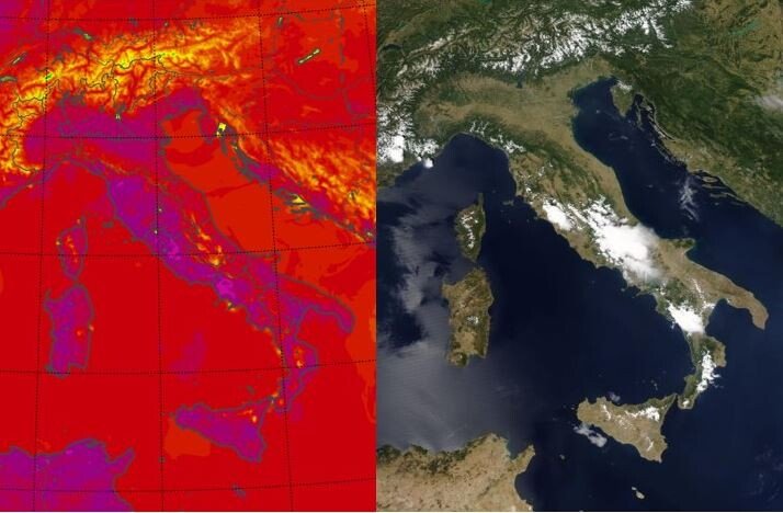 Meteo, Le Temperature Massime Di Oggi: +40°C A Graffignano, +28°C A Termoli