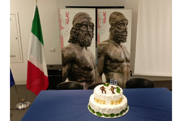 50° anniversario bronzi riace