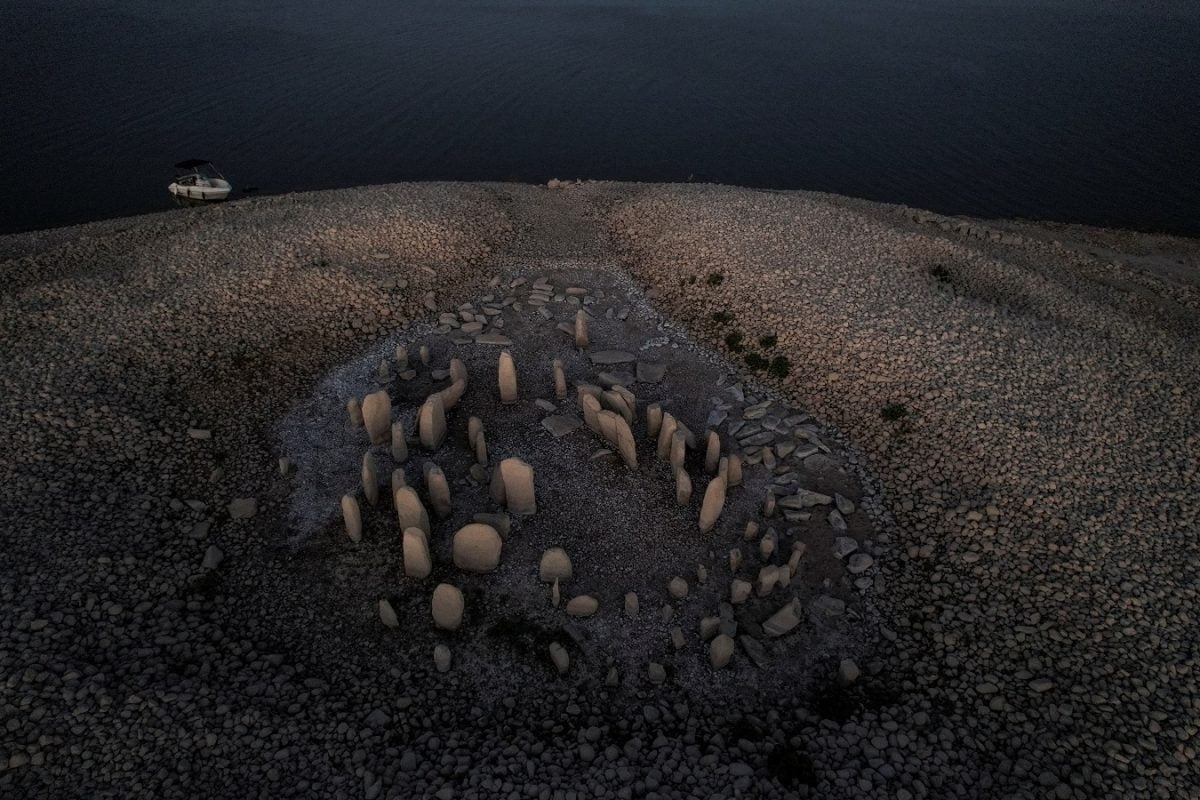 Dolmen di Guadalperal siccità spagna