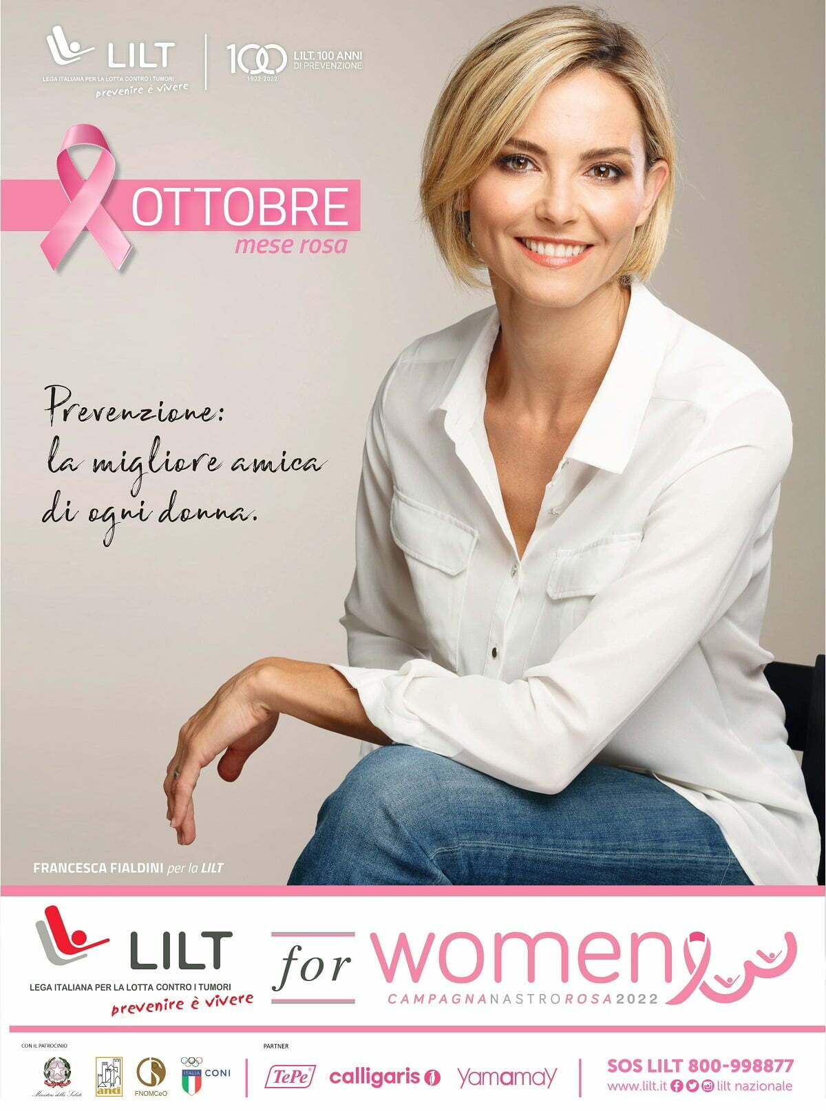 LILT for Women-Campagna Nastro Rosa 2022: la prevenzione la migliore amica  di ogni donna