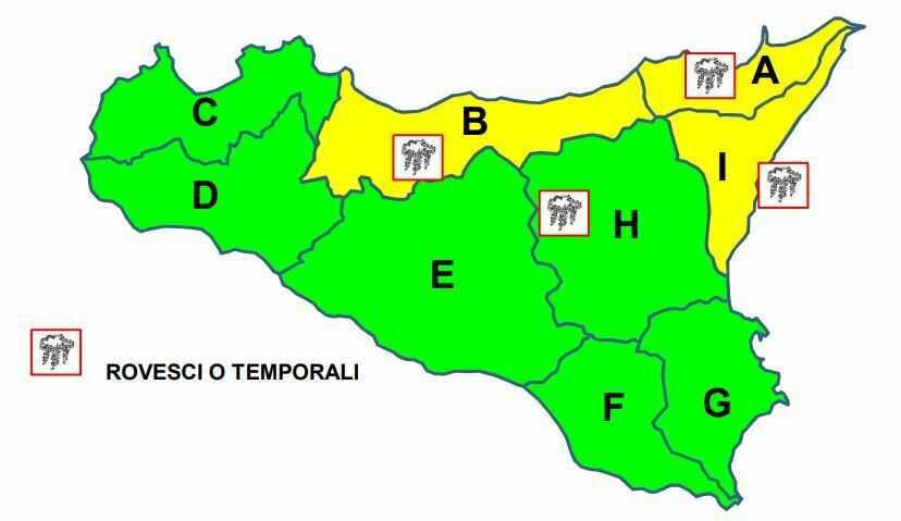 allerta meteo sicilia 13 agosto 2022