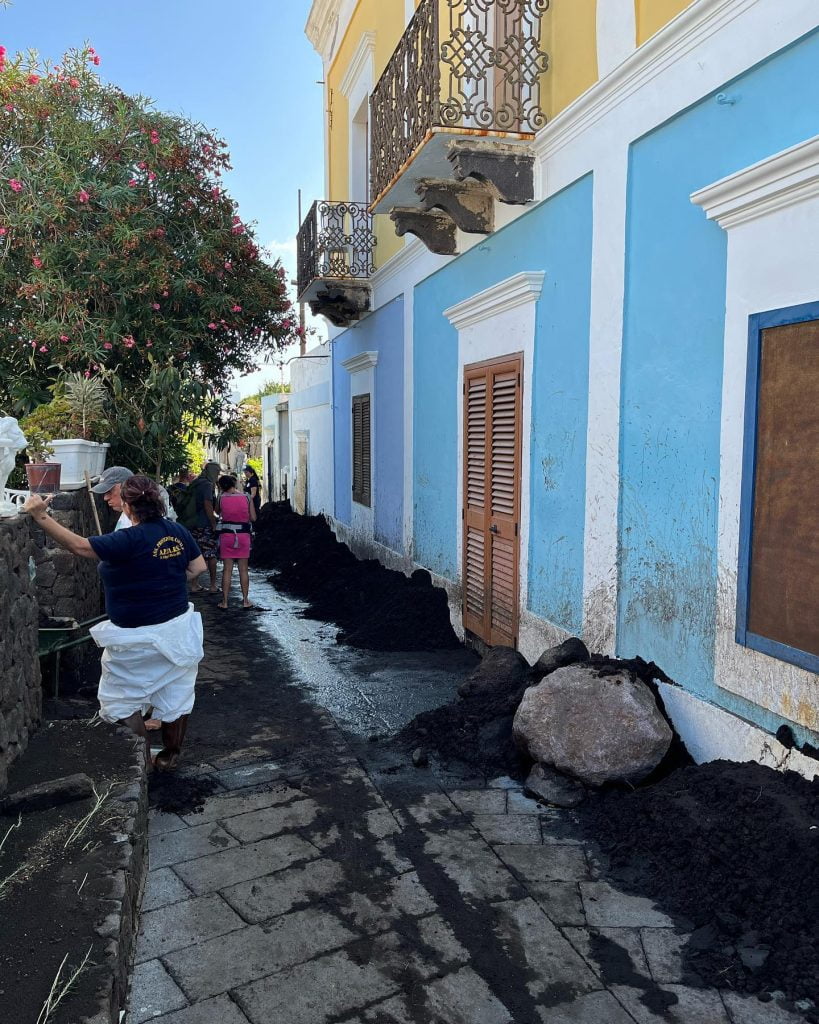 alluvione stromboli 12 agosto 2022