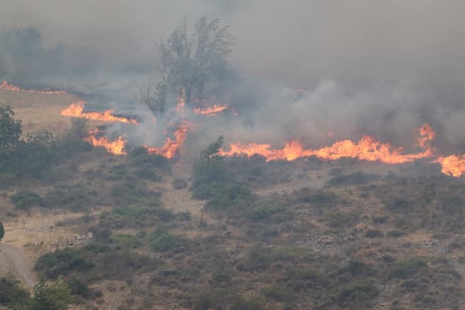 incendio Anon de Moncayo spagna (1)