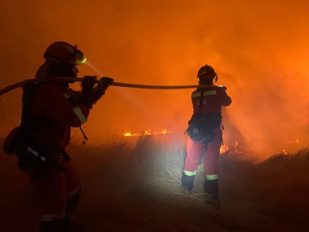 incendio Anon de Moncayo spagna (1)