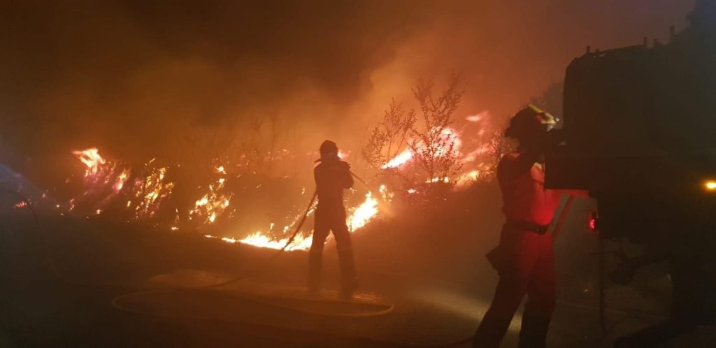 incendio Anon de Moncayo spagna (1)